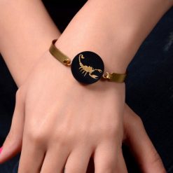دستبند طلا زنانه آبان